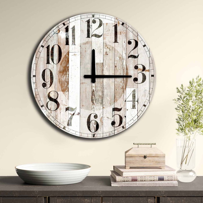 Wallity Reloj Decorativo de MDF Multicolor 5050MS-041 Wallity Reloj Decorativo de MDF Multicolor 5050MS-041
